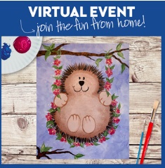 VIRTUAL EVENT! PAINT AT HOME!